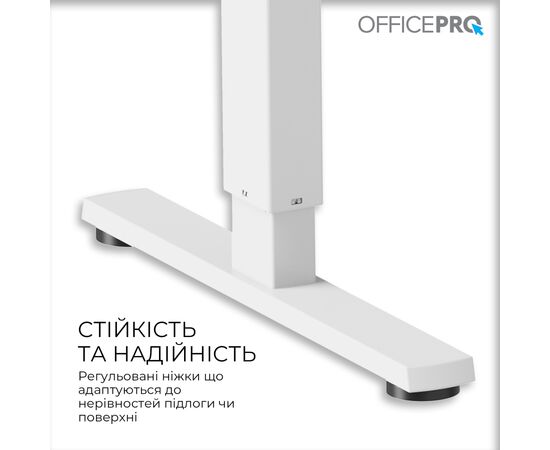 Компьютерный стол OfficePro ODE1880W White (ODE1880W), изображение 10