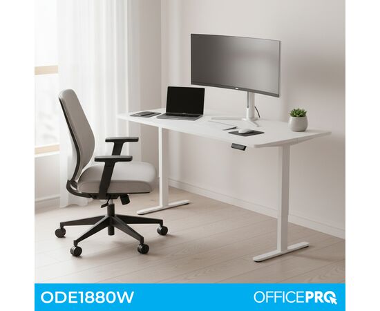 Компьютерный стол OfficePro ODE1880W White (ODE1880W), изображение 3