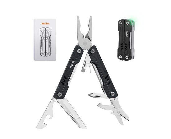 Мультитул NexTool Mini Sailor Pliers S11 чорний (NE20156C), зображення 2