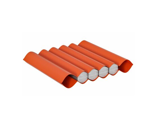 Туристическая сидушка Flextail Zero Seat R02, 70 мм, надувне помаранчеве (6975755962160), изображение 2