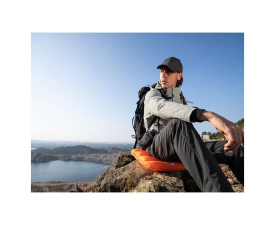 Туристическая сидушка Flextail Zero Seat R02, 70 мм, надувне помаранчеве (6975755962160), изображение 9