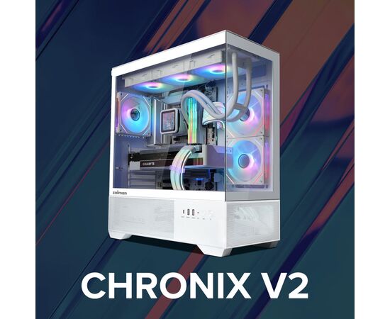 Корпус для ПК Zalman CHRONIXV2WHITE, изображение 2