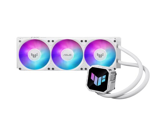 Система рідинного охолодження ASUS TUF Gaming LC III 360 ARGB White (90RC0192-B0EAY0), зображення 2