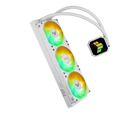 Система рідинного охолодження ASUS TUF Gaming LC III 360 ARGB White (90RC0192-B0EAY0), зображення 5