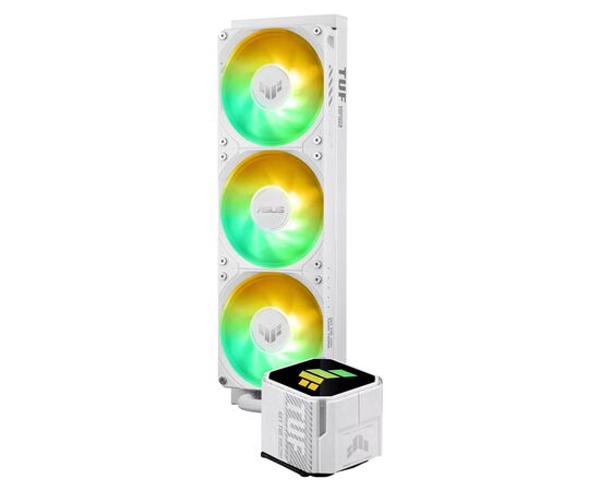 Система рідинного охолодження ASUS TUF Gaming LC III 360 ARGB White (90RC0192-B0EAY0), зображення 6