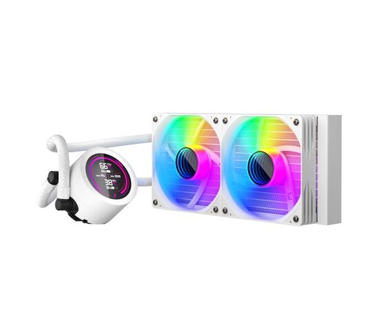 Система жидкостного охлаждения 1stPlayer TS4-240-WH, изображение 3