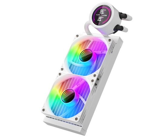 Система жидкостного охлаждения 1stPlayer TS4-240-WH, изображение 4