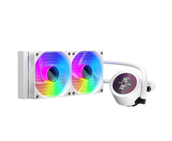 Система жидкостного охлаждения 1stPlayer TS4-240-WH