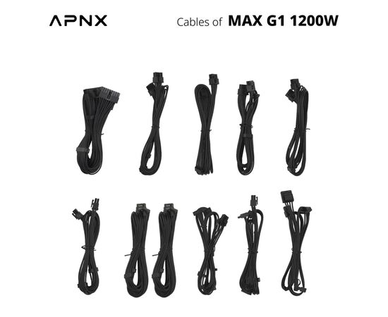 Блок питания APNX 1200W (APPG-MXK2FEC.X1), изображение 8