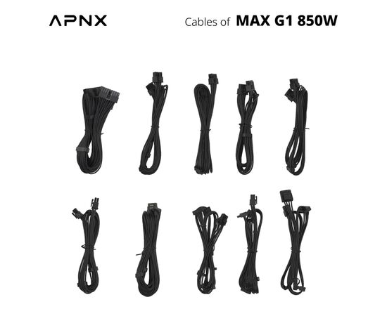 Блок питания APNX 850W (APPG-MX85FEC.X1), изображение 8