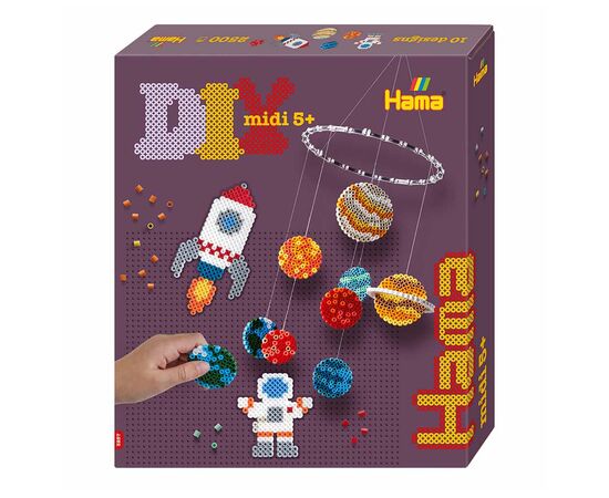 Набор для творчества Hama Великий набір Космос Midi, термомозаїка (HM-3257)