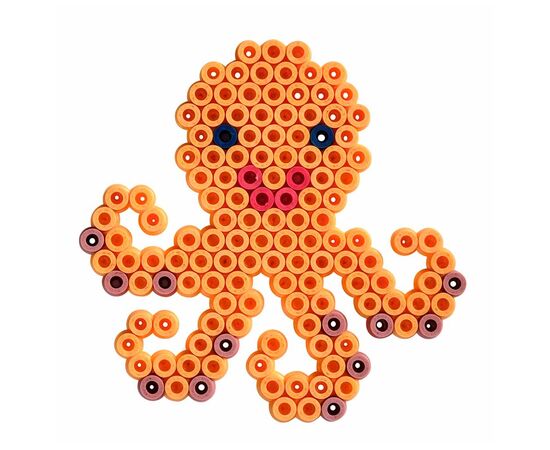 Набор для творчества Hama Midi Середній набір-сортер 9 600 шт намистин 12 кольорів, термомозаїка (HM-2096), изображение 2