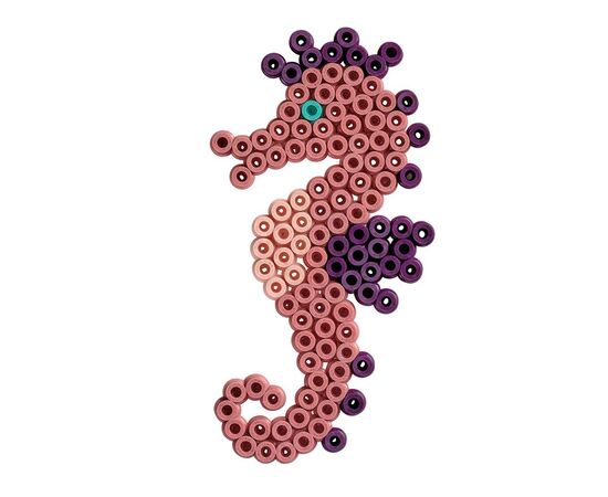 Набор для творчества Hama Midi Середній набір-сортер 9 600 шт намистин 12 кольорів, термомозаїка (HM-2096), изображение 3