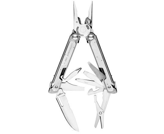 Мультитул Leatherman Free P2 синтетический чехол, картонна коробка (832638)