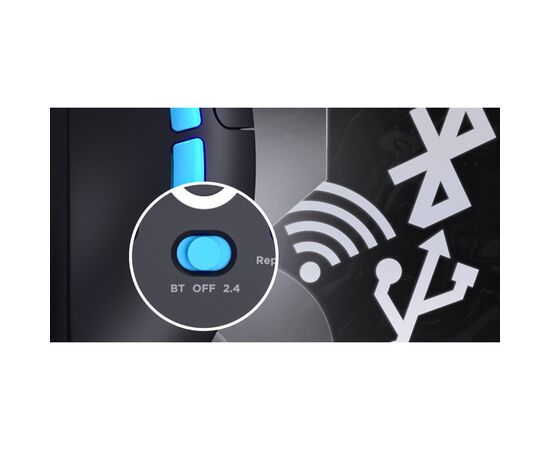 Мышка Hator Pulsar 3 Pro Wireless Black (HTM640), изображение 9