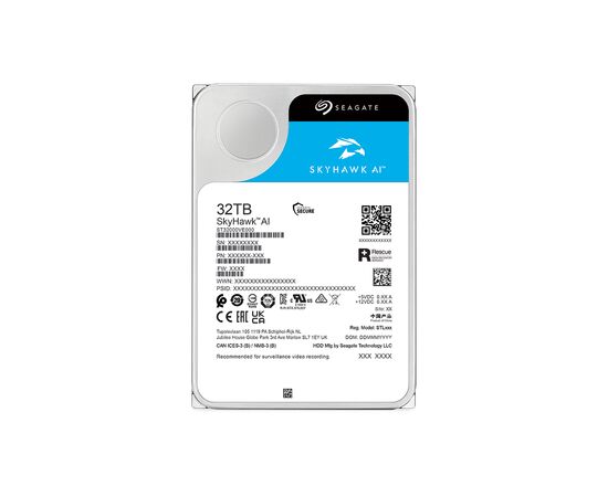 Жорсткий диск 3.5" 32TB Seagate (ST32000VE000), зображення 4