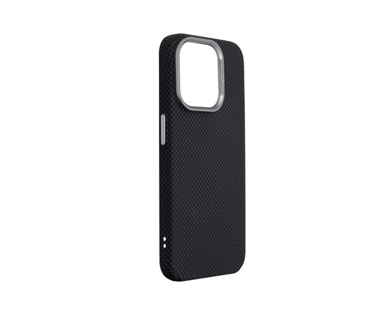 Чехол для мобильного телефона Armorstandart LikeCarbon2 MagCase Apple iPhone 15 Pro Kevlar Black (ARM88589), изображение 3