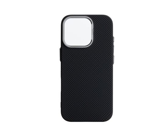 Чехол для мобильного телефона Armorstandart LikeCarbon2 MagCase Apple iPhone 15 Pro Kevlar Black (ARM88589)