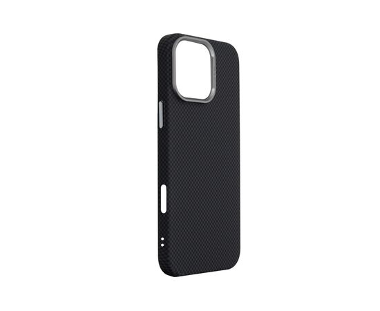 Чохол до мобільного телефона Armorstandart LikeCarbon2 MagCase Apple iPhone 16 Pro Max Kevlar Black (ARM88382), зображення 3