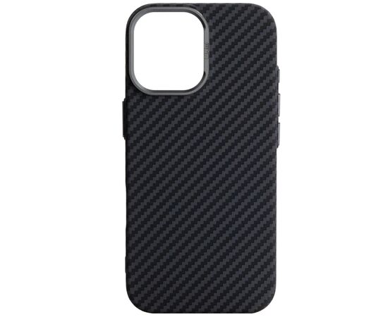Чехол для мобильного телефона Armorstandart LikeCarbon2 MagCase Apple iPhone 17 Carbon Black (ARM86257)