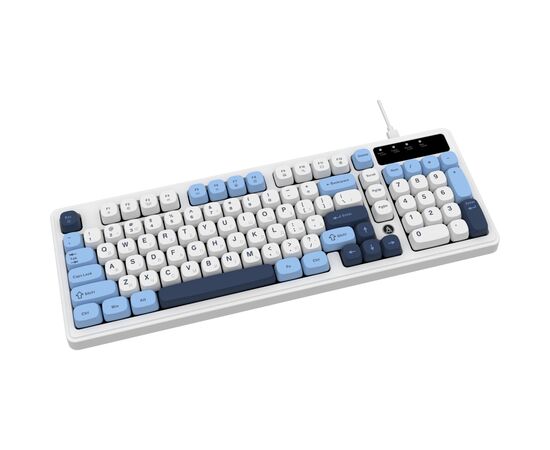 Клавиатура Ajazz AF98 USB UA White/Blue (AF98-GB), изображение 5