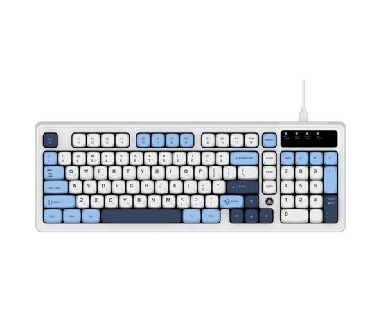 Клавиатура Ajazz AF98 USB UA White/Blue (AF98-GB)