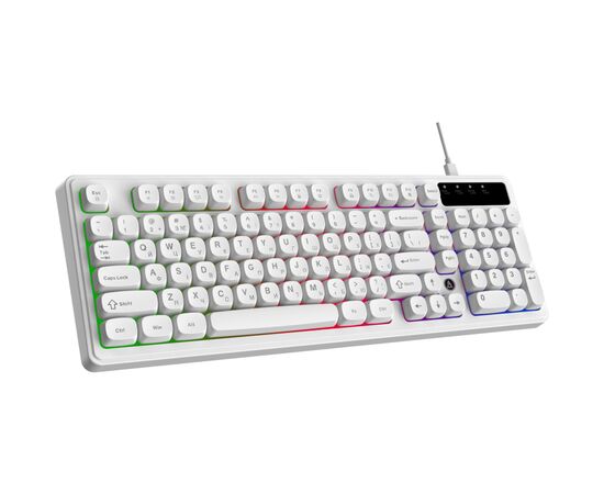 Клавіатура Ajazz AF98 USB UA White (AF98-W), зображення 2