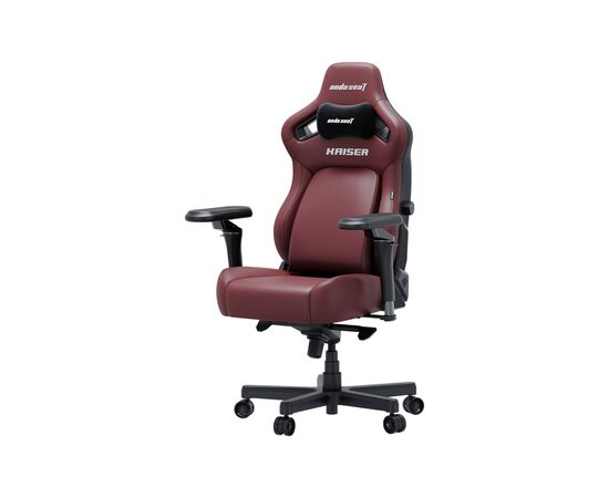 Кресло игровое Anda Seat Kaiser 4 V2 PVC Size XL Maroon (AD12YDDC-XLL-20-A-PV/C-03), изображение 3
