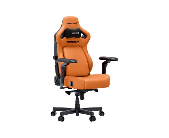 Кресло игровое Anda Seat Kaiser 4 V2 PVC Size XL Orange (AD12YDDC-XLL-20-O-PV/C-03), изображение 2