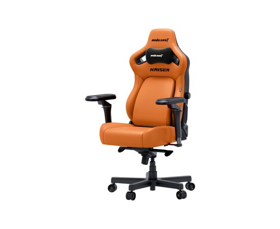 Кресло игровое Anda Seat Kaiser 4 V2 PVC Size XL Orange (AD12YDDC-XLL-20-O-PV/C-03), изображение 3