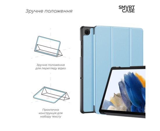 Чехол для планшета Armorstandart Smart Case Samsung Tab A11+ Sky Blue (ARM89296), изображение 4