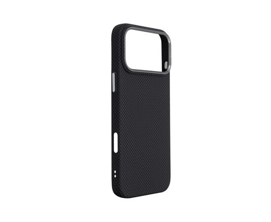 Чохол до мобільного телефона Armorstandart LikeCarbon2 MagCase Apple iPhone 17 Pro Max Kevlar Black (ARM88377), зображення 3