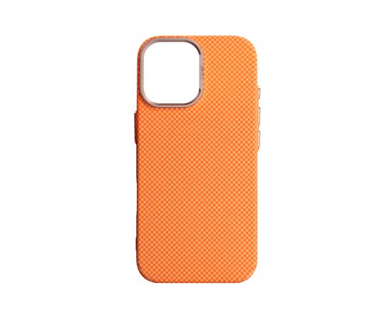 Чехол для мобильного телефона Armorstandart LikeCarbon2 SE MagCase Apple iPhone 17 Kevlar Orange Rose Gold (ARM89167)