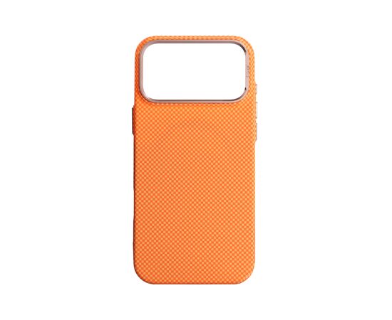 Чехол для мобильного телефона Armorstandart LikeCarbon2 SE MagCase Apple iPhone 17 Pro Max Kevlar Orange Rose Gold (ARM89169)