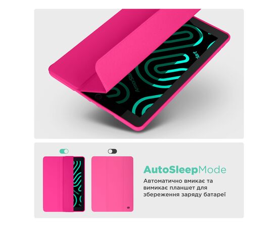 Чехол для планшета Armorstandart Smart Fold Pen Samsung Galaxy Tab A11+ Rose Red (ARM89312), изображение 6