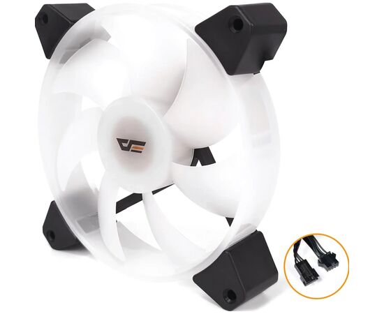 Кулер для корпуса DARKFLASH CL8 4PIN 120MM, изображение 5