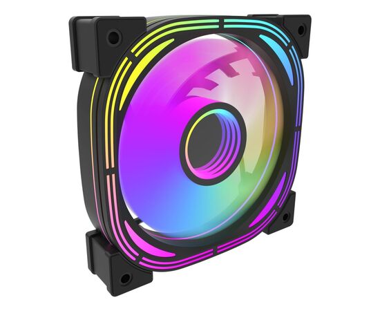 Кулер для корпуса DARKFLASH INF24 3IN1(PWM) BLACK, изображение 2