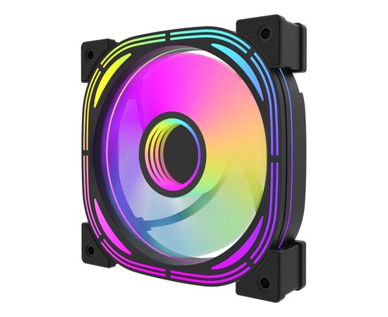 Кулер для корпуса DARKFLASH INF24 3IN1(PWM) BLACK, изображение 6