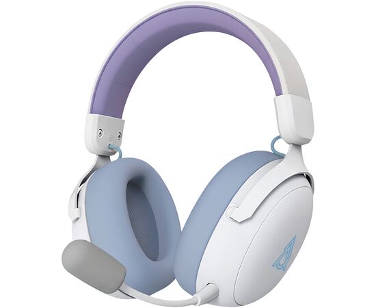 Навушники Ajazz AHM08 MAX 3-Mode White/Purple (AHM08-MAX-PWB)