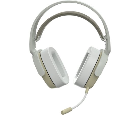 Наушники Ajazz AHM09 MAX 3-Mode Gray/White (AHM09-MAX-GW), изображение 2