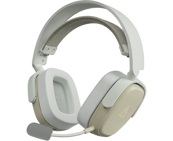 Наушники Ajazz AHM09 MAX 3-Mode Gray/White (AHM09-MAX-GW)