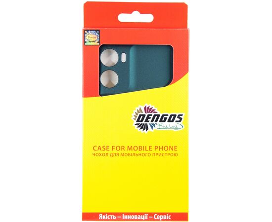 Чехол для мобильного телефона Dengos Motorola G06 Soft+glass Green (DG-KM-180), изображение 4