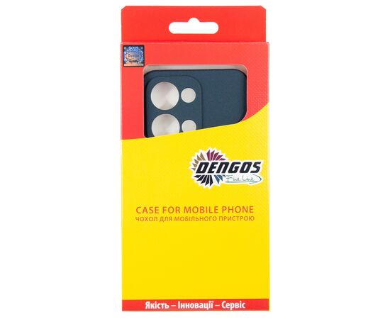 Чохол до мобільного телефона Dengos Oppo Reno13 5G Carbon+glass Blue (DG-KM-177), зображення 4