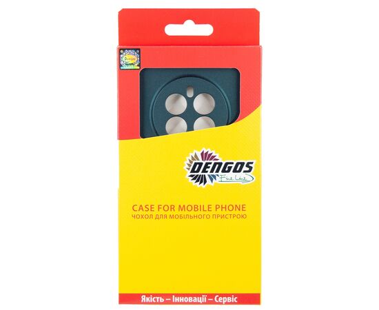 Чехол для мобильного телефона Dengos Realme 12 4G/5G Soft+glass Green (DG-KM-184), изображение 4