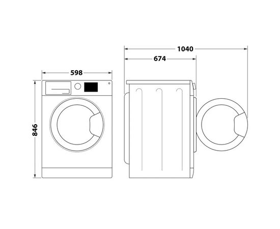 Сушильна машина Whirlpool WP B9X WBS UA, зображення 4