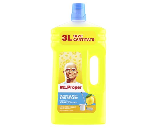 Средство для мытья пола Mr. Proper Лимон 3 л (8700216992503)