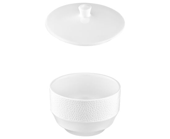 Сахарница Ardesto Ancona, 10х9.2см, 220мл, порцеляна, біла (AR3561), изображение 4