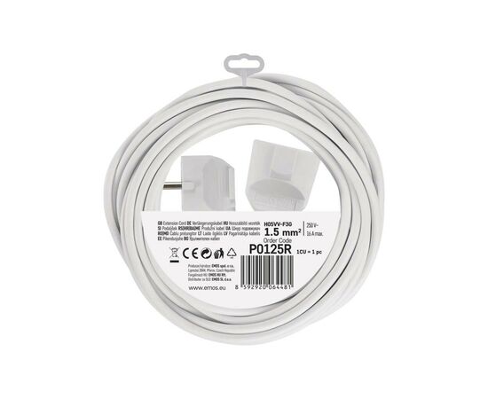 Сетевой удлинитель EMOS P0125R, изображение 4