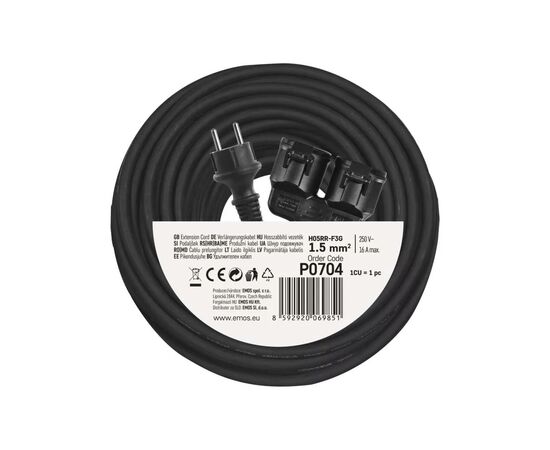 Сетевой удлинитель EMOS P0704, изображение 4