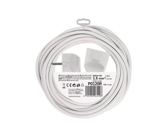 Сетевой удлинитель EMOS P0120R, изображение 4